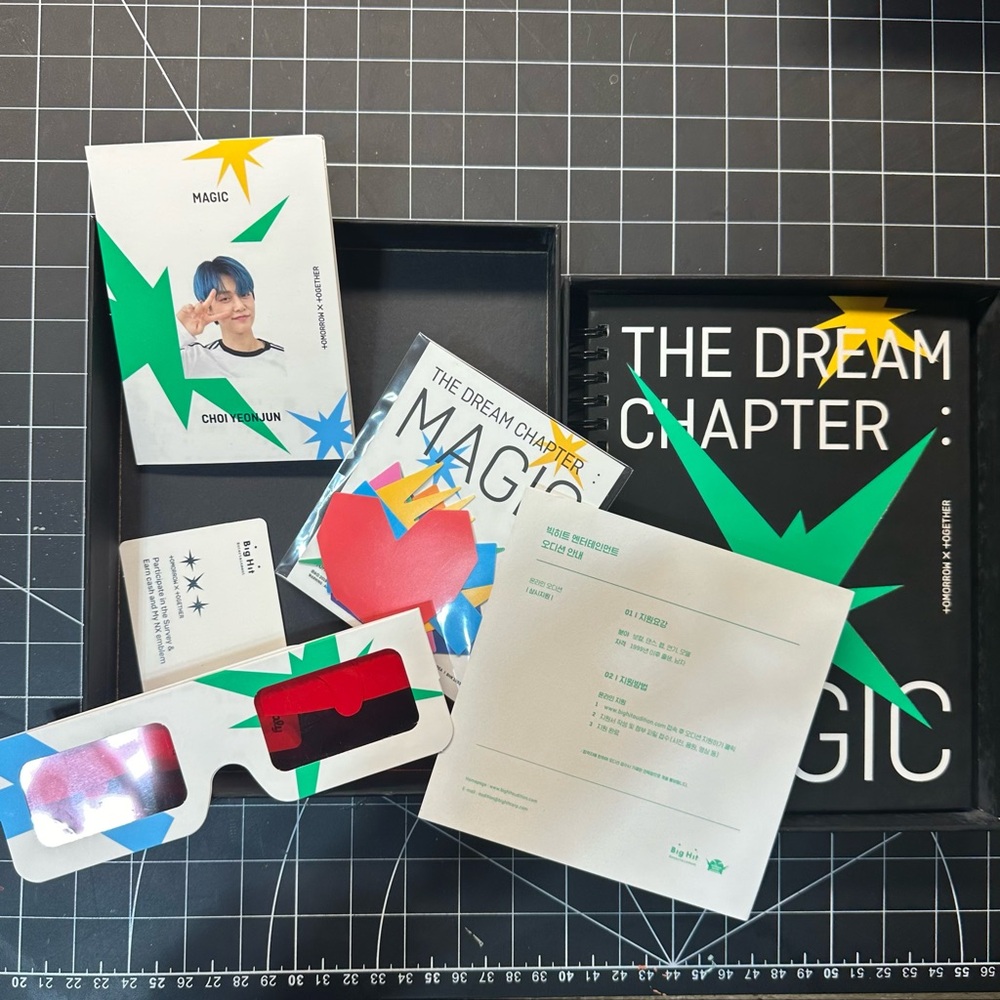 TXT The Dream Chapter: Magic K-Pop Album Version Arcadia (ALL INCLUSIONS)